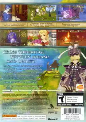 Eternal Sonata (USA) box cover back